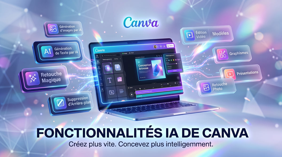 Le Guide complet de Canva : fonctionnalités et outils d'IA