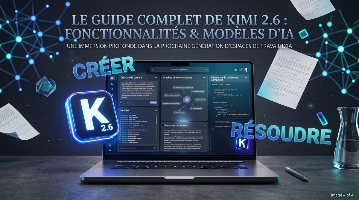Le Guide Complet de Kimi K2.6: fonctionnalités et modèles d'IA