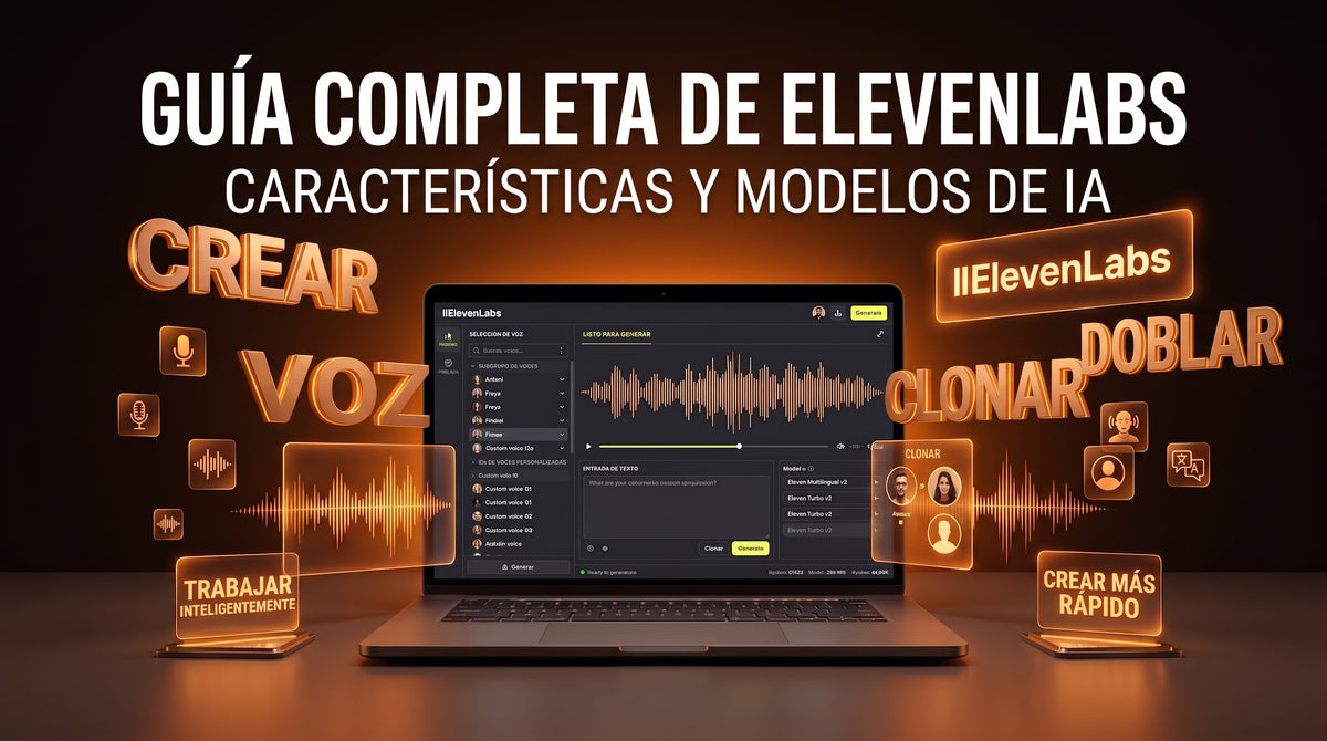 La Guía completa de ElevenLabs: funciones y herramientas de IA