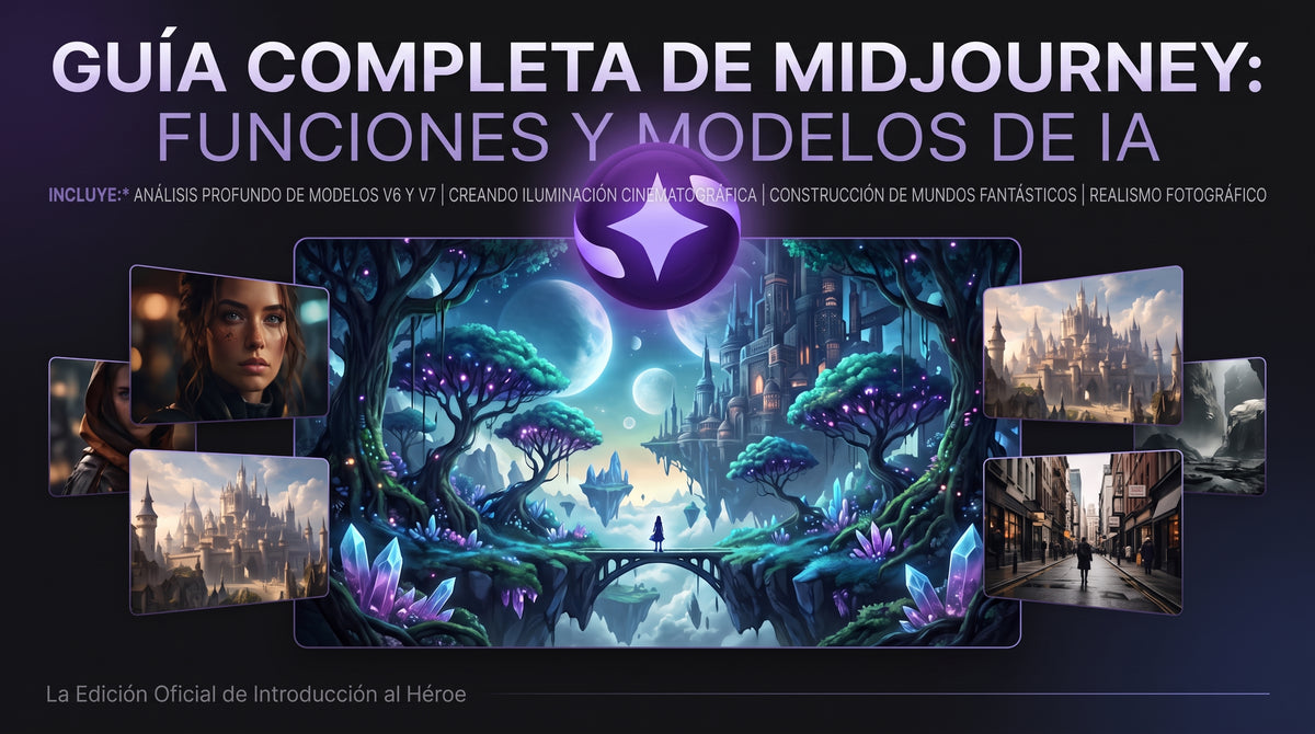 La Guía completa de Midjourney: funciones y modelos de IA